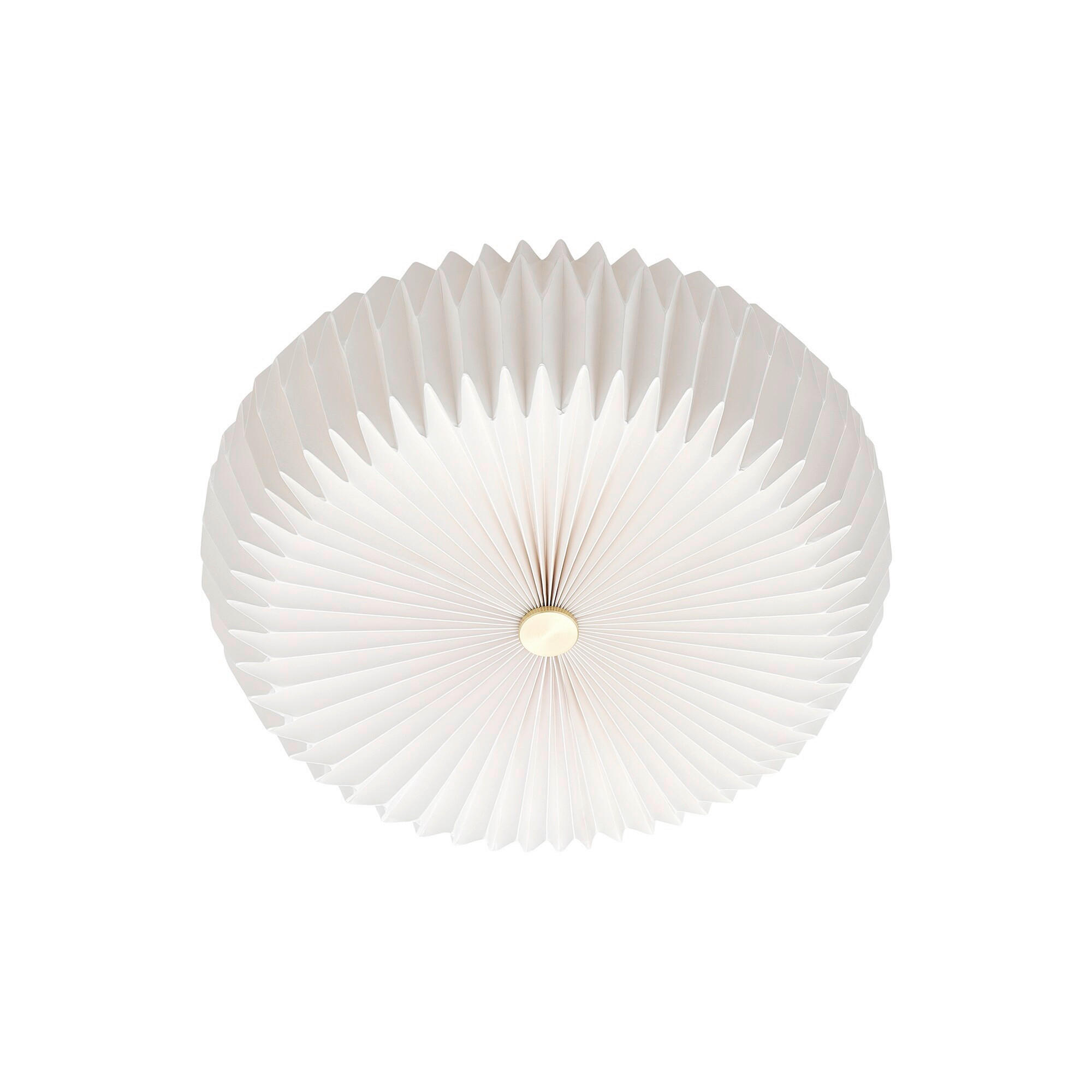 DECKENLEUCHTE 40/21 cm   - Weiß, Natur, Papier (40/21cm) - Nordlux