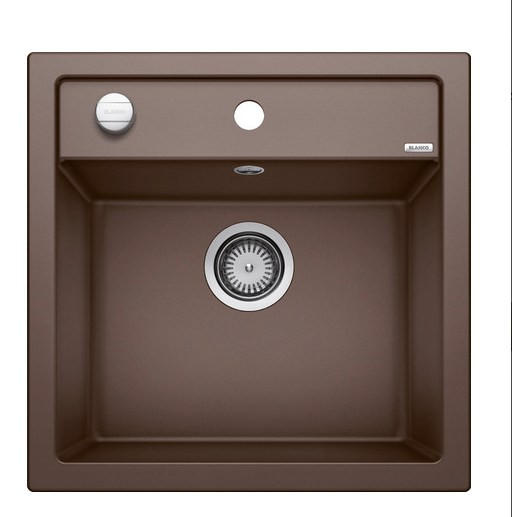 SPÜLE 518529  - Braun, Basics, Stein (51/20,2/51,5cm) - Blanco