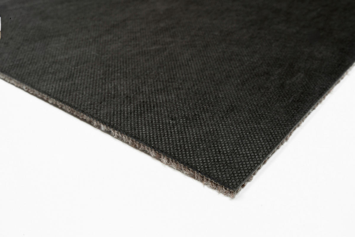 TEPPICHFLIESE Astra Stripe 70 50/50 cm in Hellbraun  - Hellbraun, Basics, Textil (50/50cm)