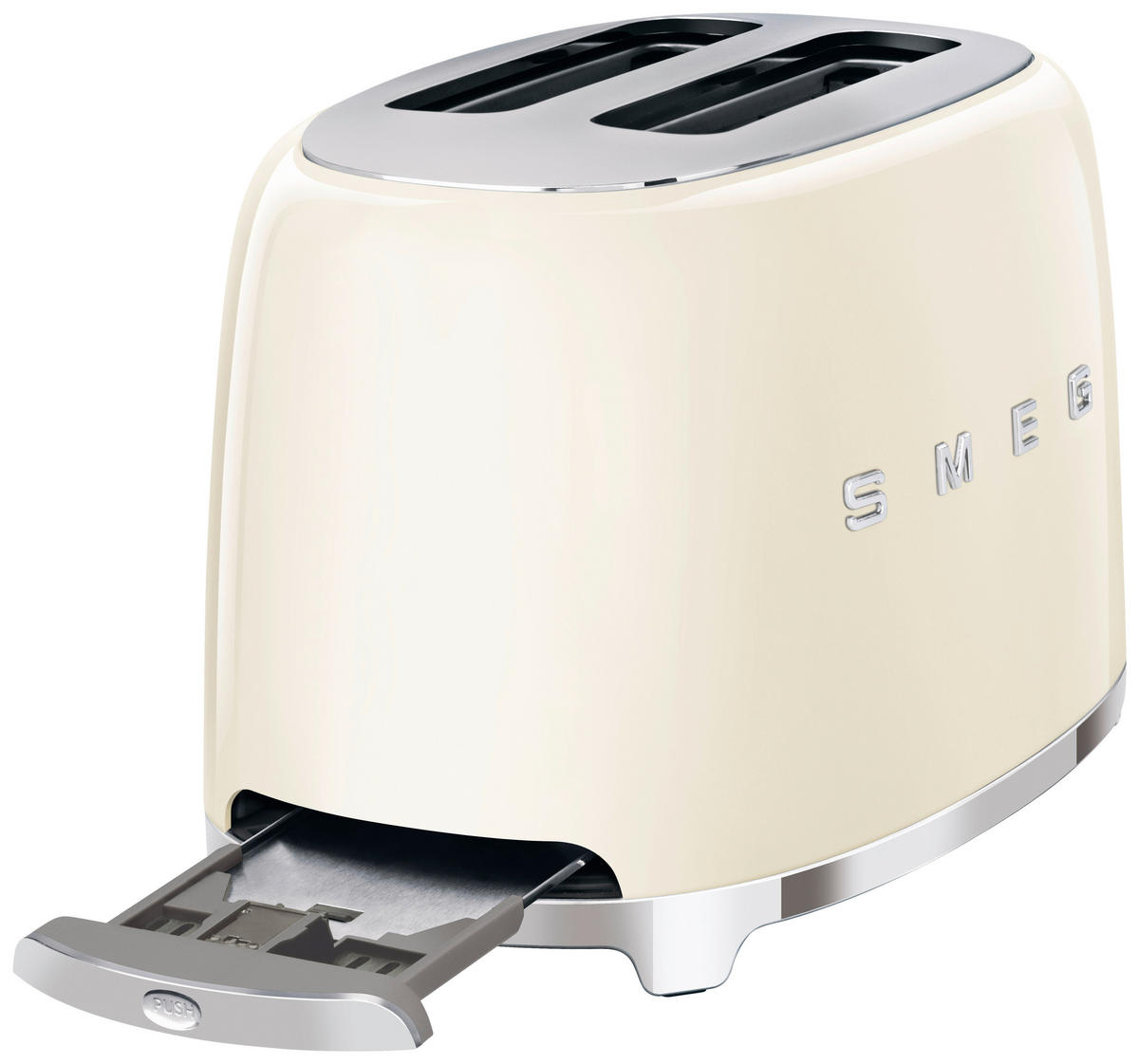 TOASTER  - Creme, Basics, Metall (31/20/20cm) - SMEG