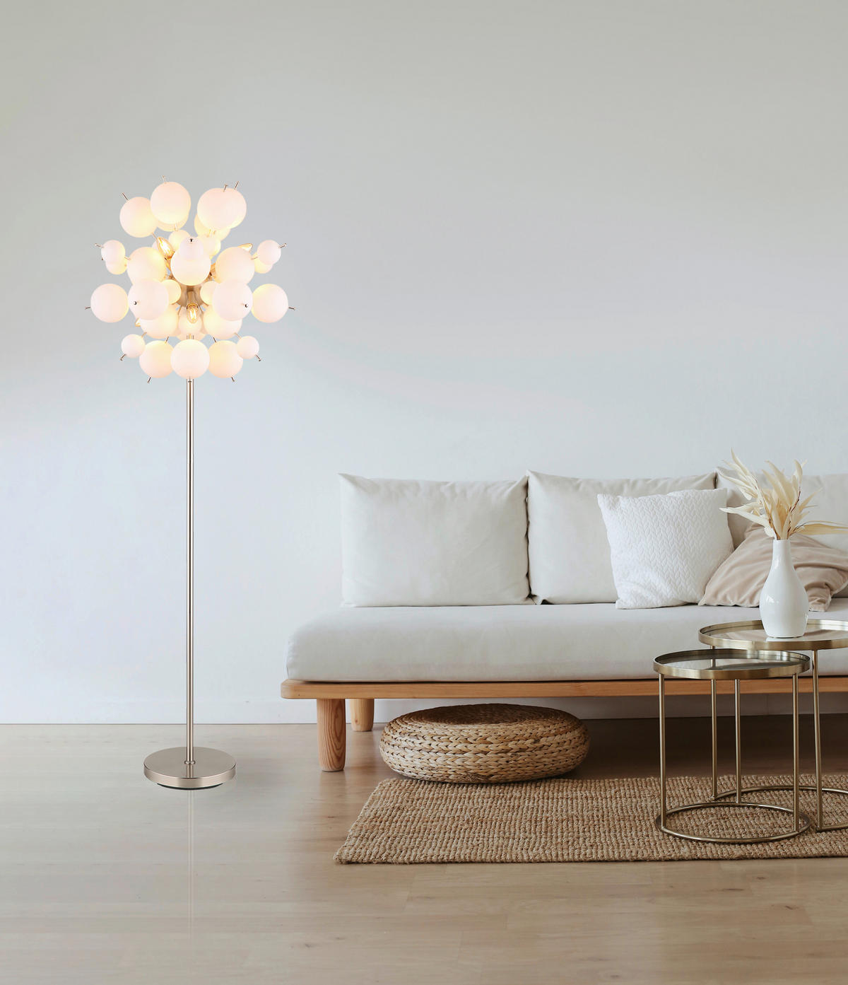 STOJACÍ LAMPA, 55/55/155 cm - Design (55/55/155cm) - Globo