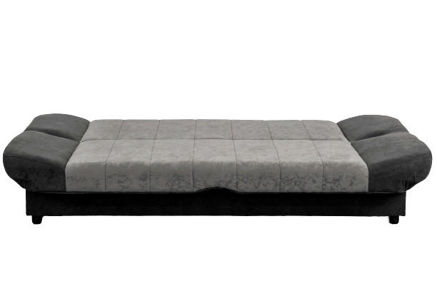 TROSJED plastika, tekstil, drvni materijal  siva, crna    - siva/crna, Design, drvni materijal/tekstil - Boxxx