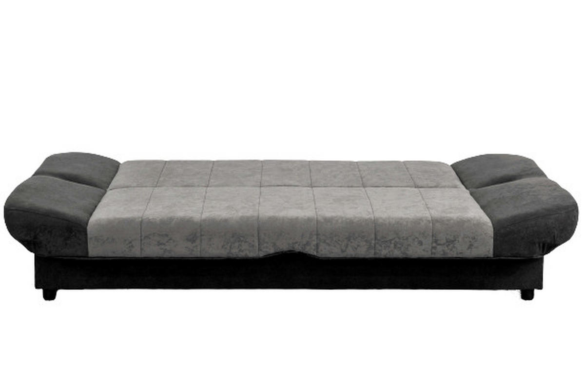 TROSJED plastika, tekstil, drvni materijal  siva, crna    - siva/crna, Design, drvni materijal/tekstil - Boxxx