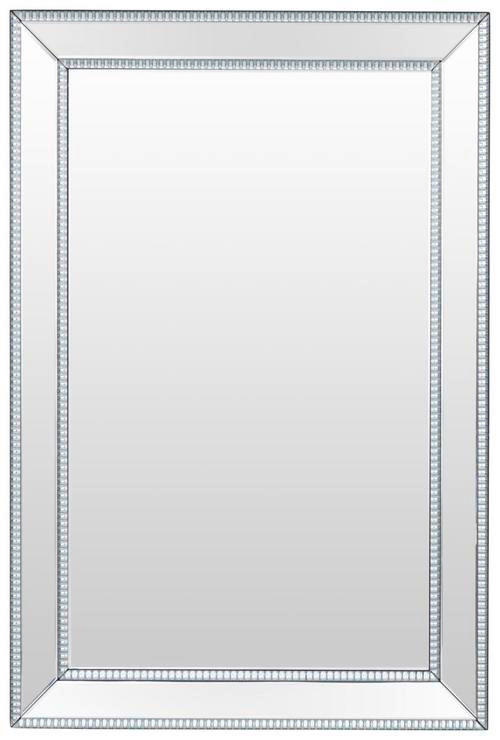 WANDSPIEGEL 80/120/4,5 cm    in rechteckig  - Silberfarben, Design, Glas/Holzwerkstoff (80/120/4,5cm) - Xora