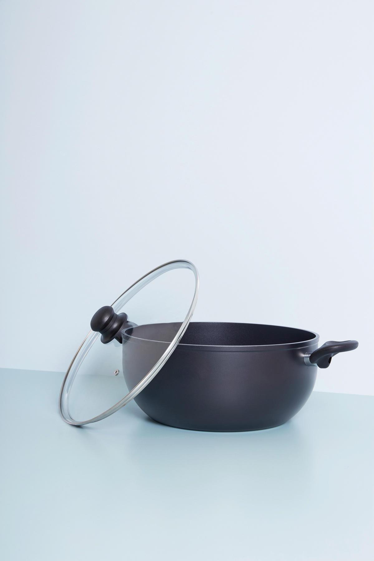 BUFFÉTGRYTA - svart, Basics, metall/glas (7,5l)