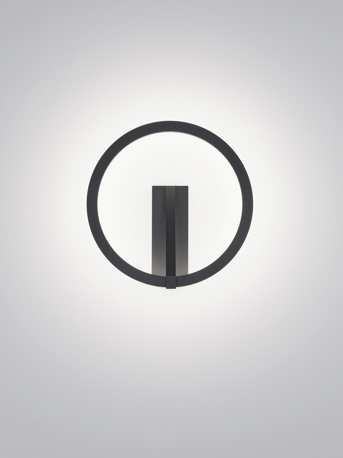 LED-WANDLEUCHTE Elara 22/10 cm   - Schwarz, Design, Kunststoff/Metall (22/10cm) - Helestra