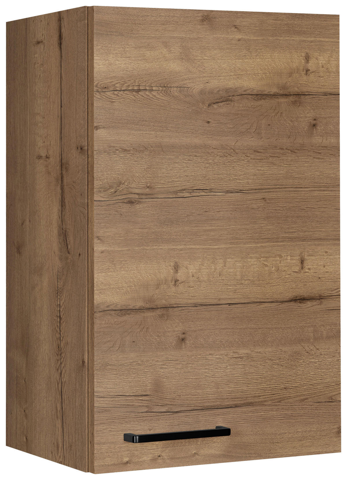 KÜCHENOBERSCHRANK 45/72/35 cm  in Eiche dunkel  - Eiche dunkel/Schwarz, MODERN, Holzwerkstoff/Metall (45/72/35cm) - Nobilia