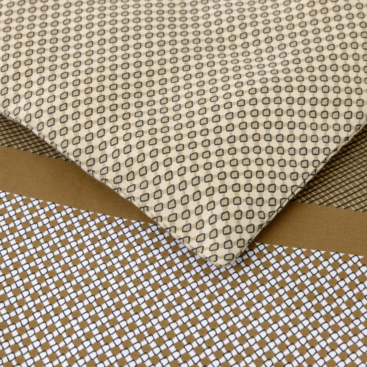 POVLEČENÍ béžová hnědá 140/200 cm - béžová hnědá, Design, textil (140/200cm) - Hugo Boss