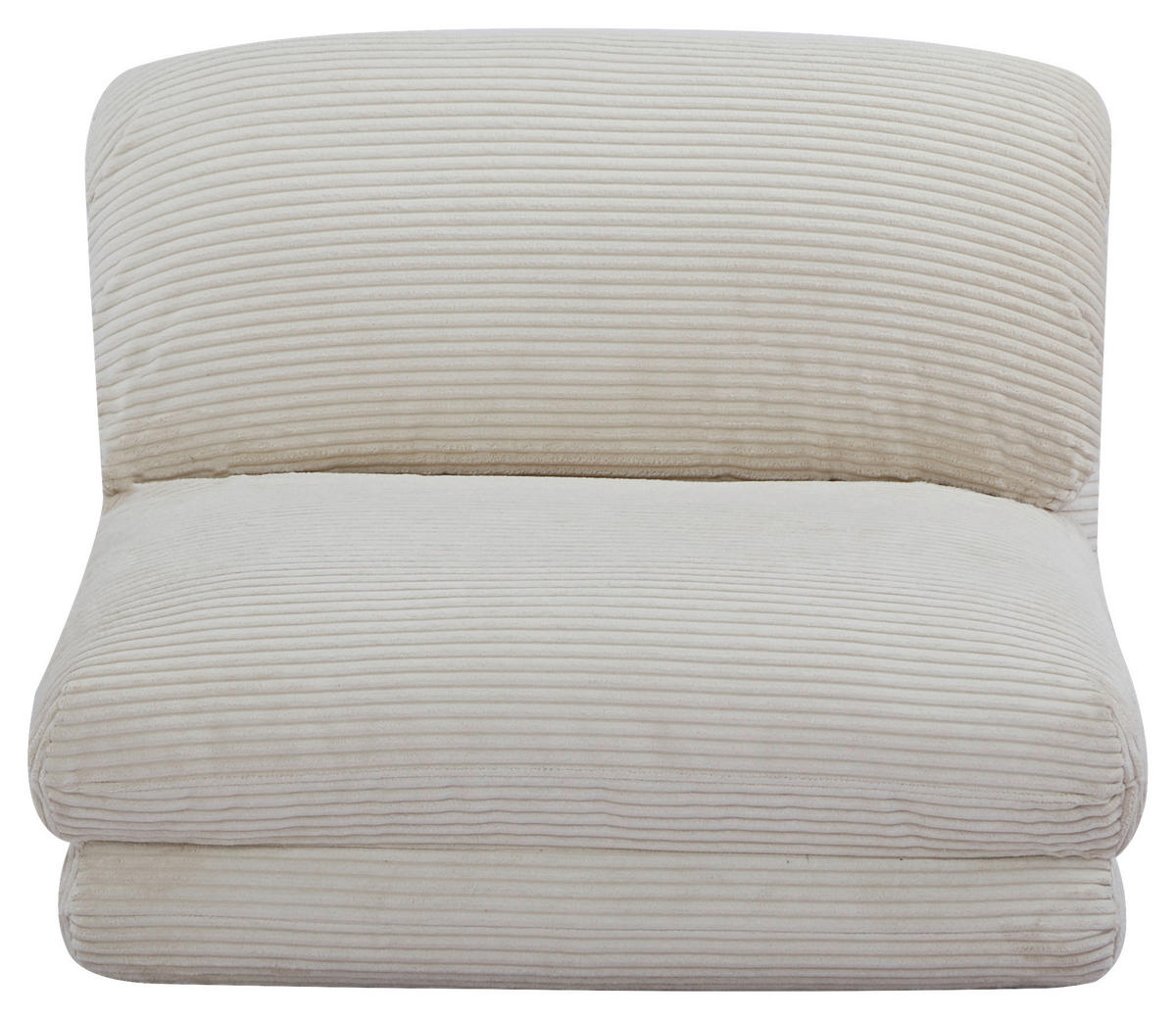SCHLAFSESSEL in Cord Beige  - Beige, Design, Textil/Metall (82/58/78cm) - Livetastic