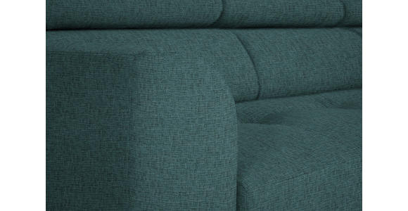ECKSOFA  in Chenille Blau  280/205 cm  - Blau/Schwarz, Design, Textil/Metall (280/205cm) - Xora