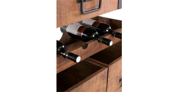 BARWAGEN BARNEY - Schwarz/Naturfarben, KONVENTIONELL, Holz/Holzwerkstoff (97/43/85cm) - Landscape