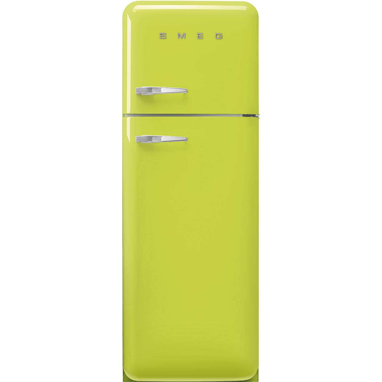 KÜHL-GEFRIER-KOMBINATION FAB30RLI5  - Limette/Grün, Basics, Metall (60/172/72,8cm) - SMEG