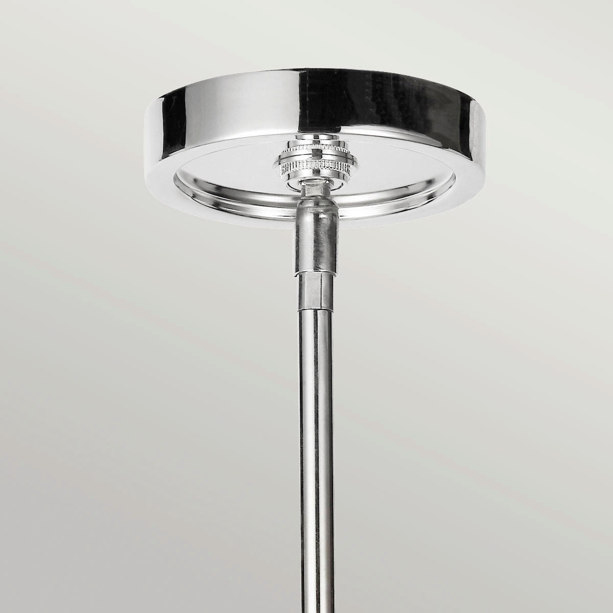 KRONLEUCHTER 67.3/65  cm    - Nickelfarben, Konventionell, Glas/Metall (67.3/65 cm) - Elstead Lighting