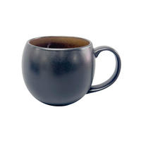 VELIKA ŠALICA ZA KAVU   470 ml   Faro   - smeđa, Design, keramika (470ml) - Novel