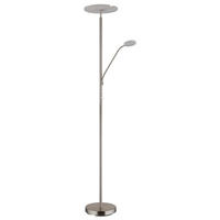 LED LAMPA OSVĚTLUJÍCÍ STROP, 30/180 cm  - bílá/černá, Design, kov/plast (30/180cm) - Globo