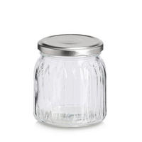 VORRATSGLAS 0,28 l  - Transparent, Design, Glas (8/8/8,5cm)