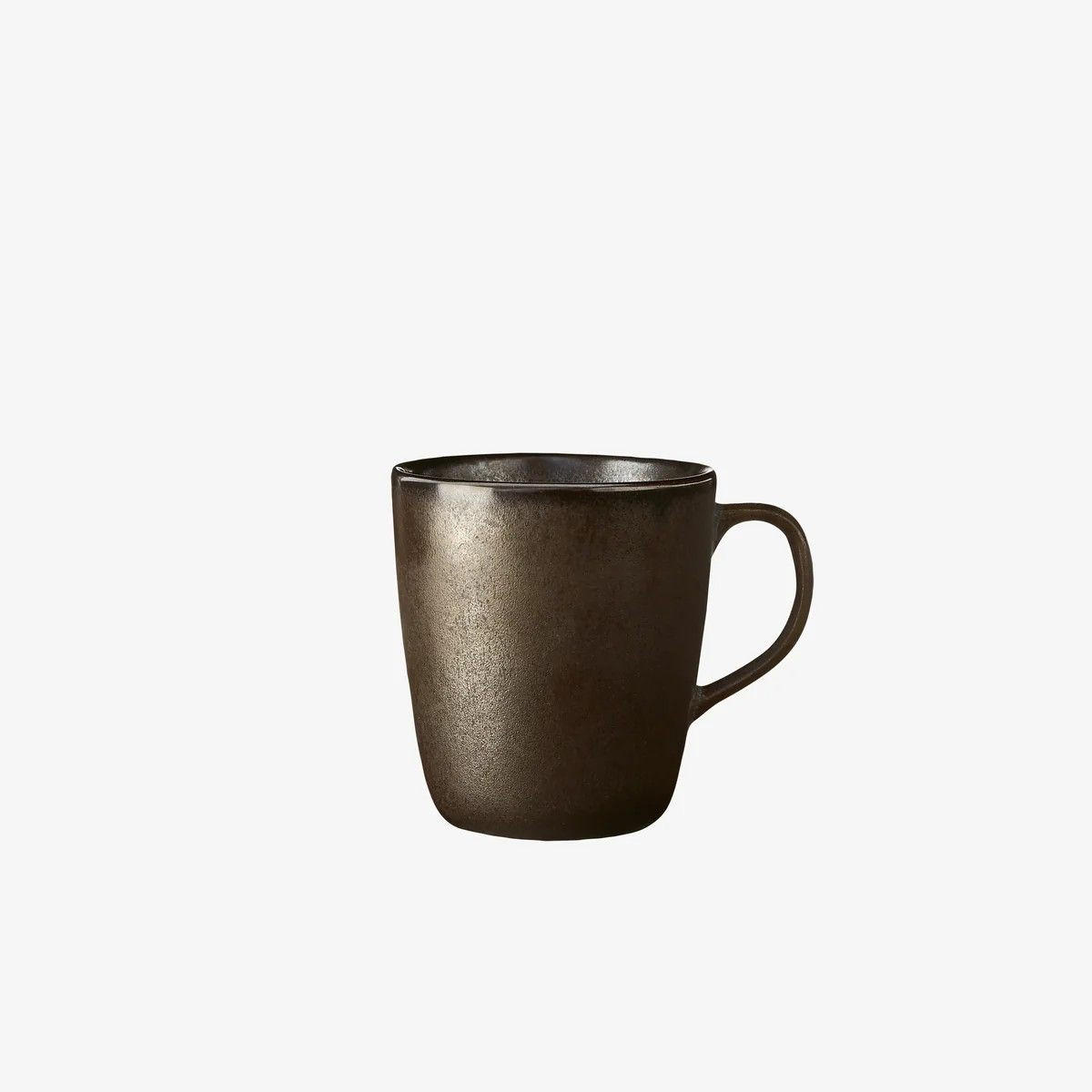 KAFFEEBECHER Metallic Brown 350 ml  - Braun, Basics, Keramik (350ml) - Aida