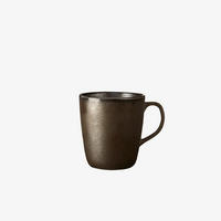 KAFFEEBECHER Metallic Brown 350 ml  - Braun, Basics, Keramik (350ml) - Aida