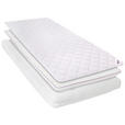 TOPPER Palermo 90/200 cm Höhe ca.  - Weiß, Basics, Textil (90/200cm) - Sleeptex