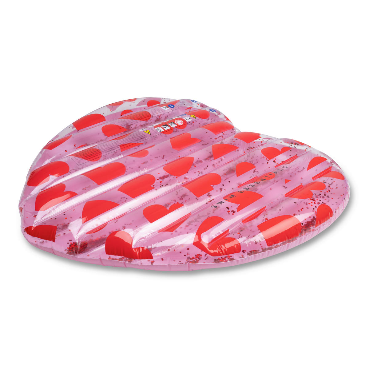 SCHWIMMTIER - Rot, Basics, Kunststoff (120/150cm)