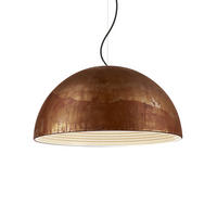 HÄNGELEUCHTE Corten 50/54-22,9 cm   - Rostfarben, KONVENTIONELL, Metall (50/54-22,9cm) - Ideal Lux