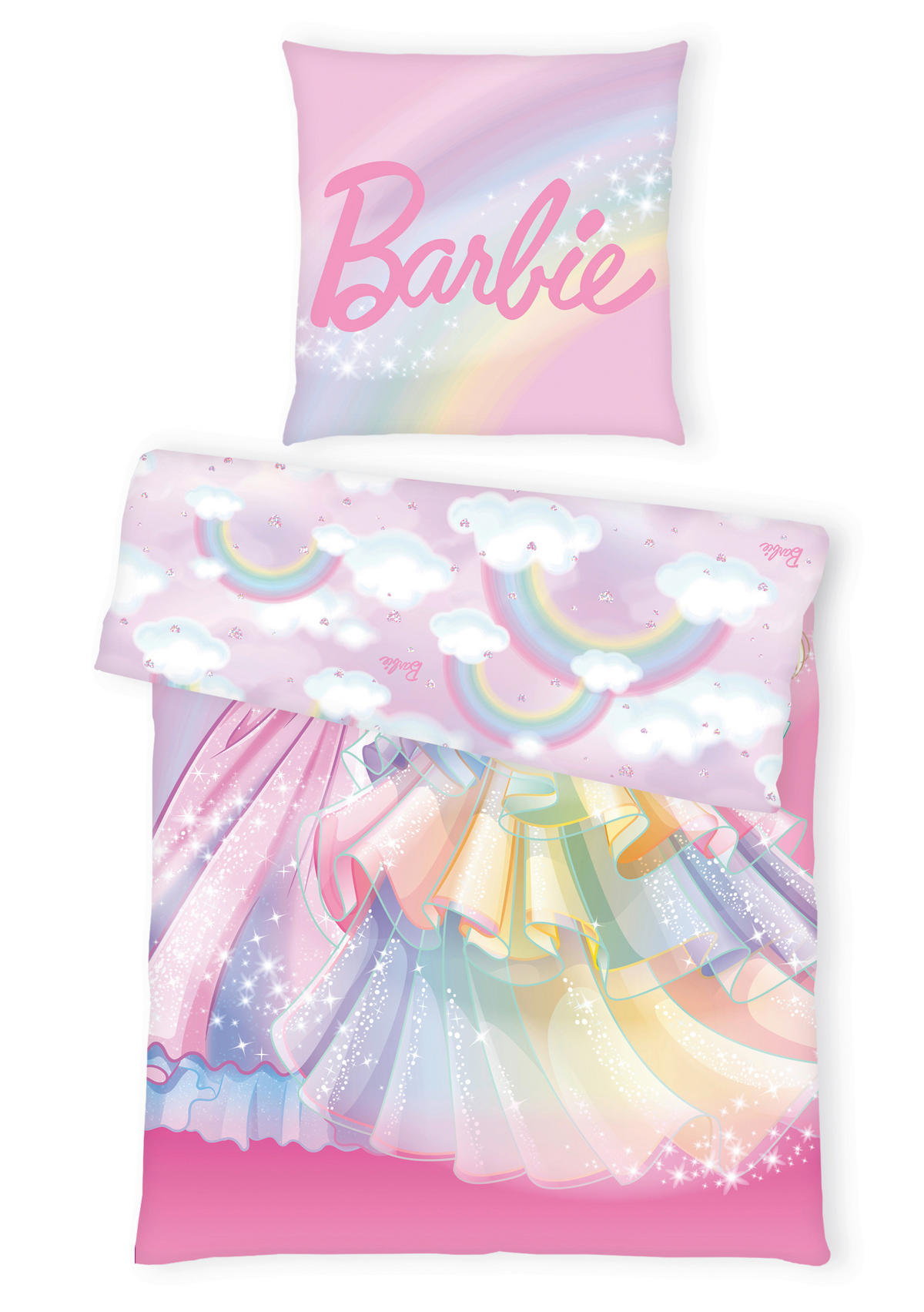 JUGENDBETTWÄSCHE 135/200 cm  - Pink, Basics, Textil (135/200cm) - Herding