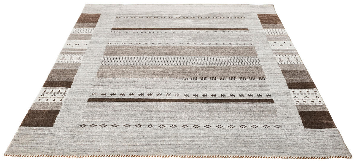 ORIENTTEPPICH 200/200 cm Silberfarben  - Silberfarben, Basics, Textil (200/200cm) - Cazaris