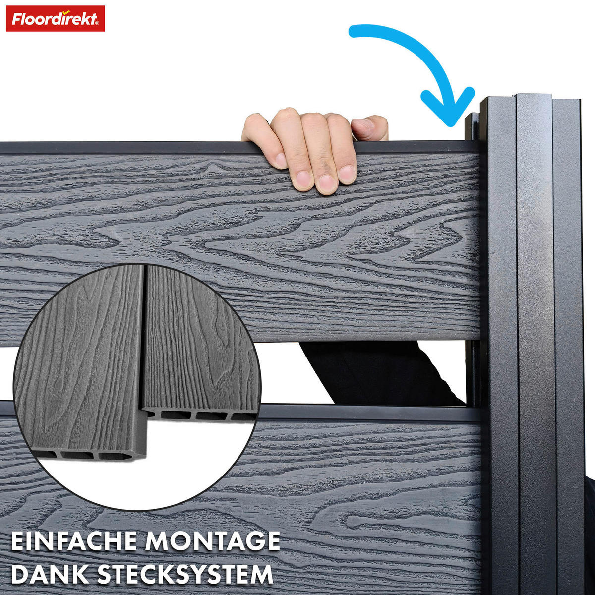 SICHTSCHUTZ - Basics (180/180cm) - Floordirekt