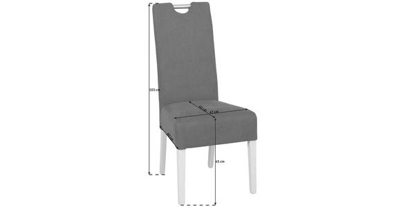 STUHL in Holz, Metall, Textil Buchefarben, Dunkelbraun - Dunkelbraun/Buchefarben, Natur, Holz/Textil (47/103/60cm) - Cantus
