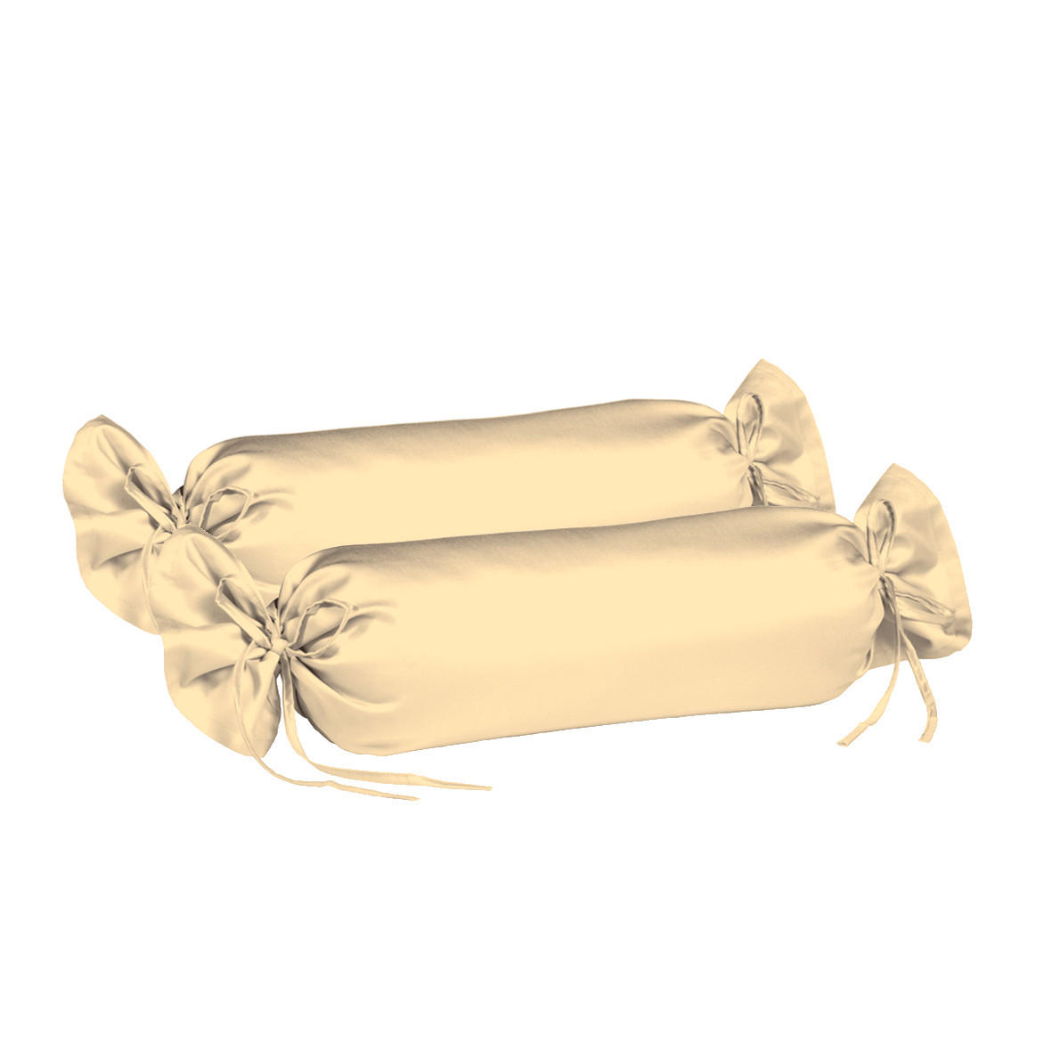 NACKENROLLENBEZUG 40/15 cm  - Beige, Basics, Textil (40/15cm) - Fleuresse