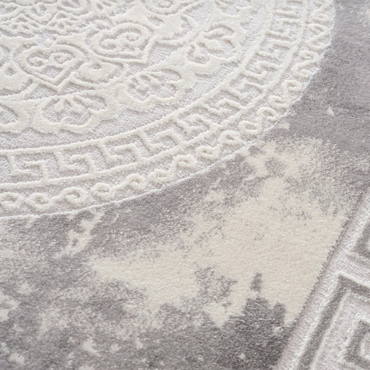 WEBTEPPICH 80/150 cm Harmony Hellgrau rechteckig  - Hellgrau, LIFESTYLE, Textil (80/150cm) - Novel