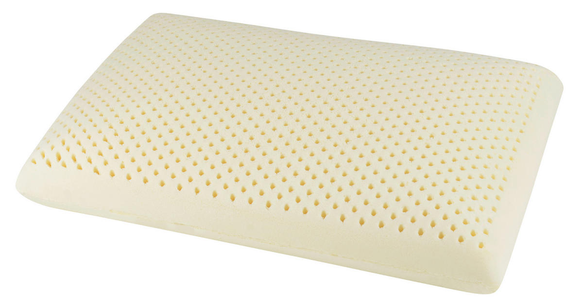 VZGLAVNIK  - bela, Basics, tekstil (61/40/15cm) - Meblojogi