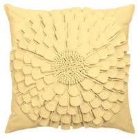 DEKORAČNÝ VANKÚŠ 45/45 cm - žltá, Basics, textil (45/45cm) - MISTRAL