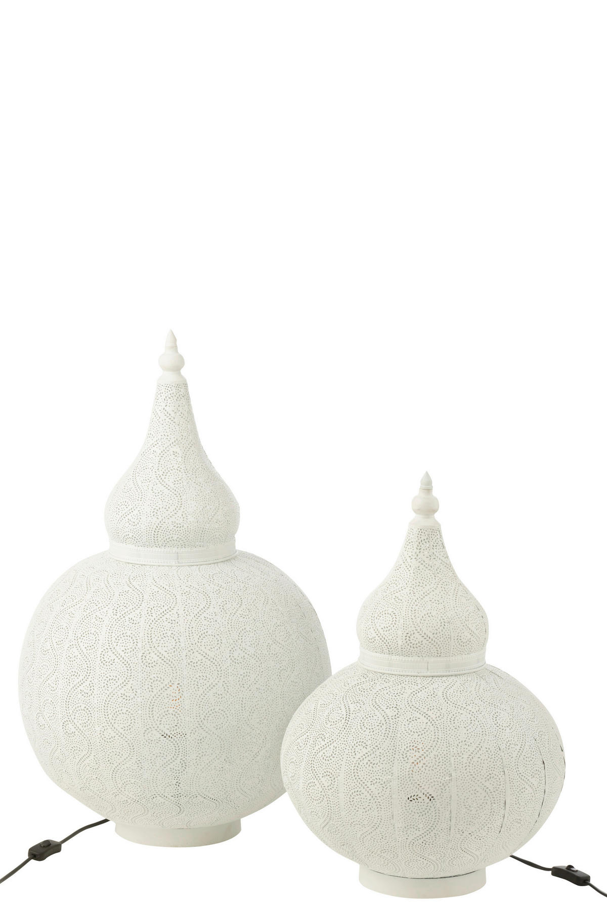 DEKO-LEUCHTMITTEL - Weiss, Basics, Metall (46,5/46,5/77,5cm)