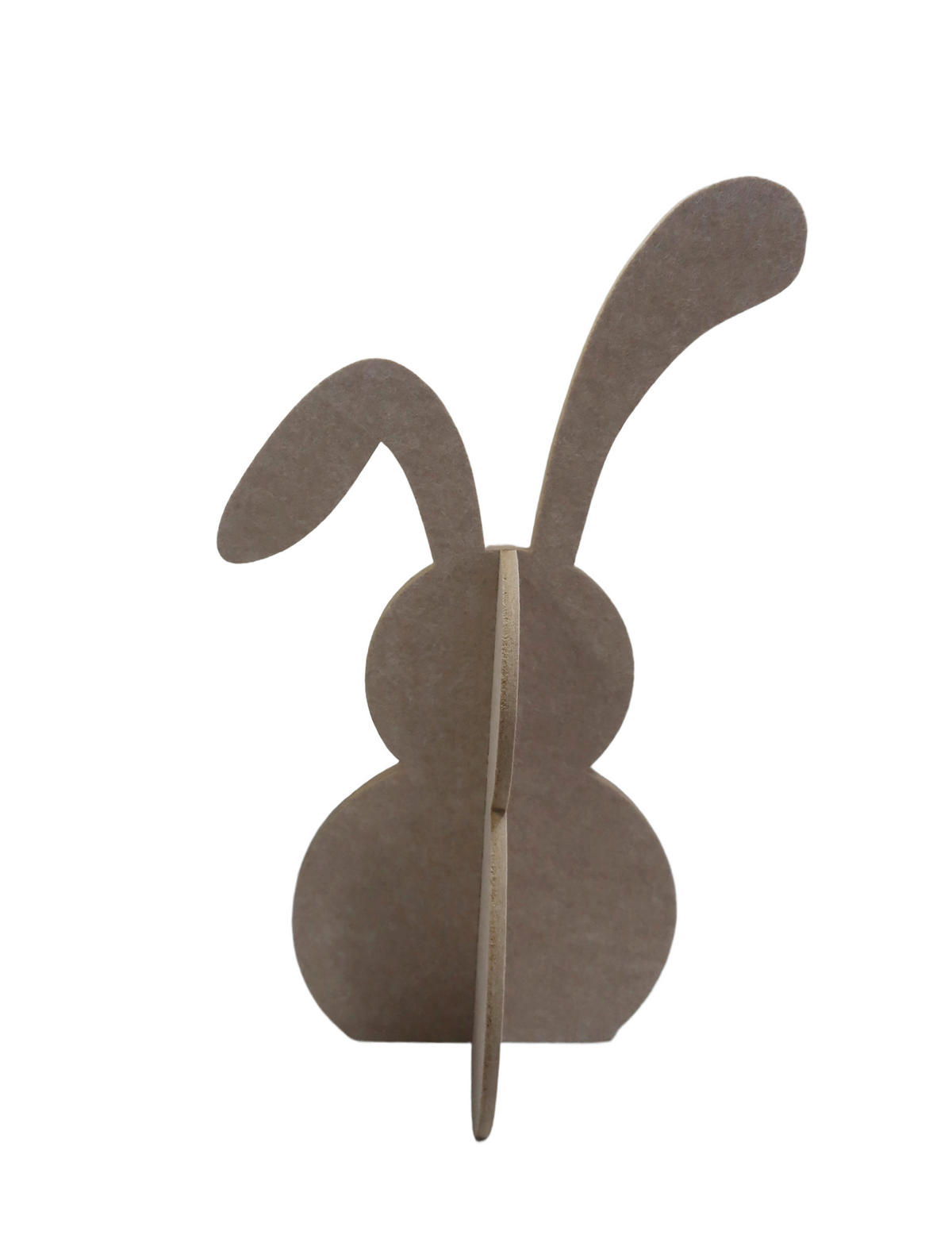 DEKOHASE   - Ecru, Basics, Textil (29,5/53/24,5cm)