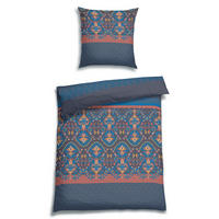 BETTWÄSCHE 2-teilig Flanell 135/200 cm  - Blau, Design, Textil (135/200cm) - Florella