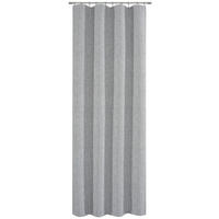 HOTOVÝ ZÁVĚS, neprůsvitné, 135/255 cm - šedá, Design, textil (135/255cm) - Esposa