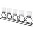 KERZENHALTER - Bernsteinfarben/Schwarz, LIFESTYLE, Glas/Metall (43,5/8/15,5cm) - Ambia Home KERZENHALTER - Bernsteinfarben/Schwarz, LIFESTYLE, Glas/Metall (43,5/8/15,5cm) - Ambia Home