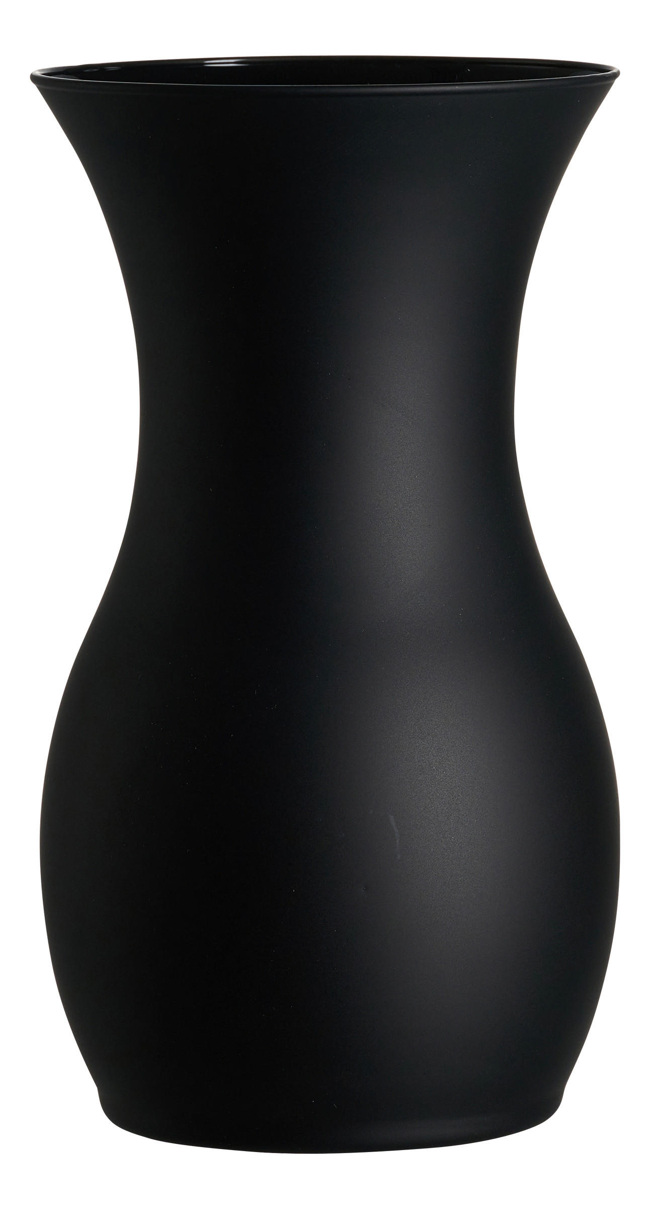 VASE  - Schwarz, Basics, Glas (14/14/25cm) - Ritzenhoff Breker
