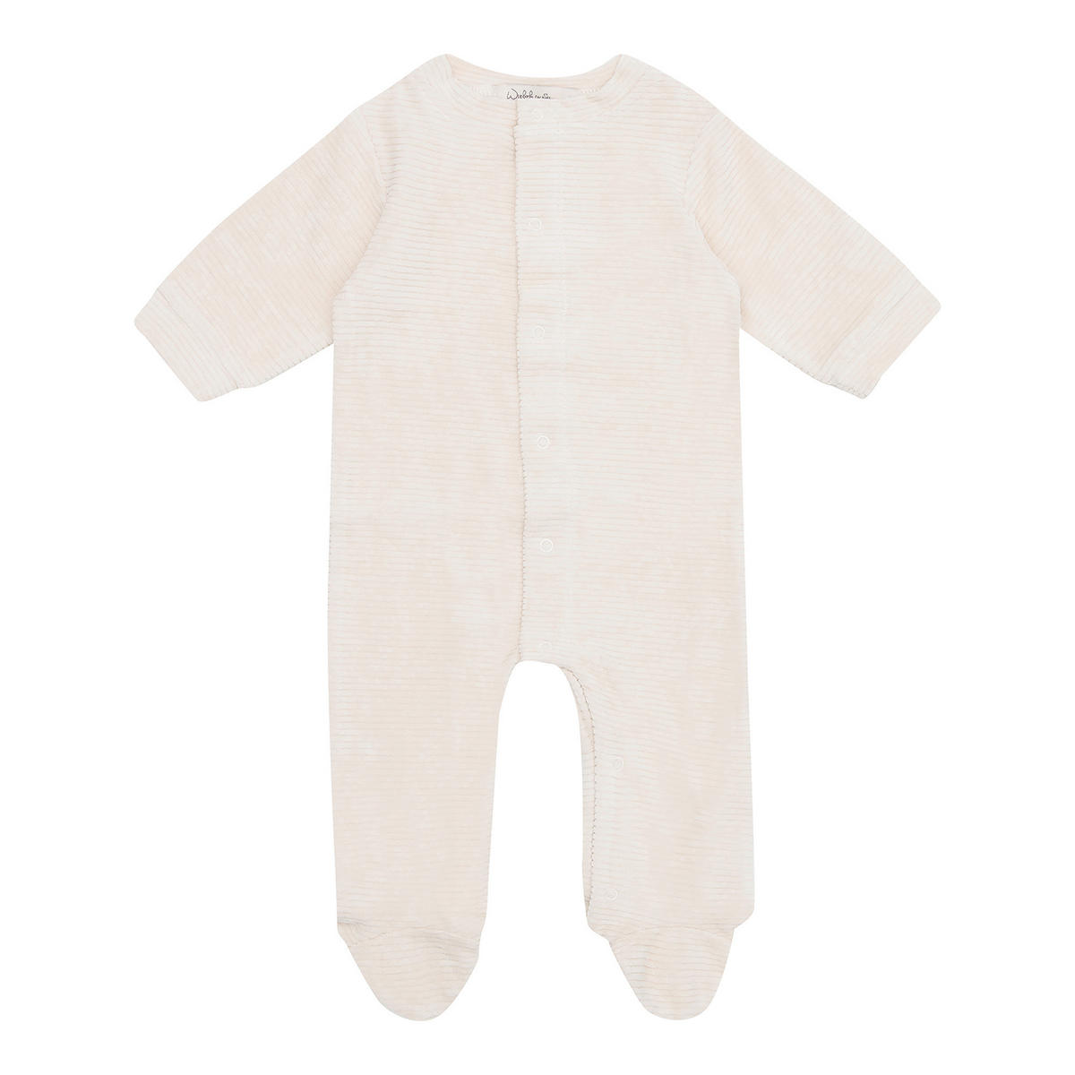 STRAMPLER - Taupe, Basics, Textil (50/56cm) - Witlof for Kids