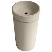 WASCHBECKEN 40/85/40 cm  - Creme, Basics, Stein (40/85/40cm) - Dieter Knoll