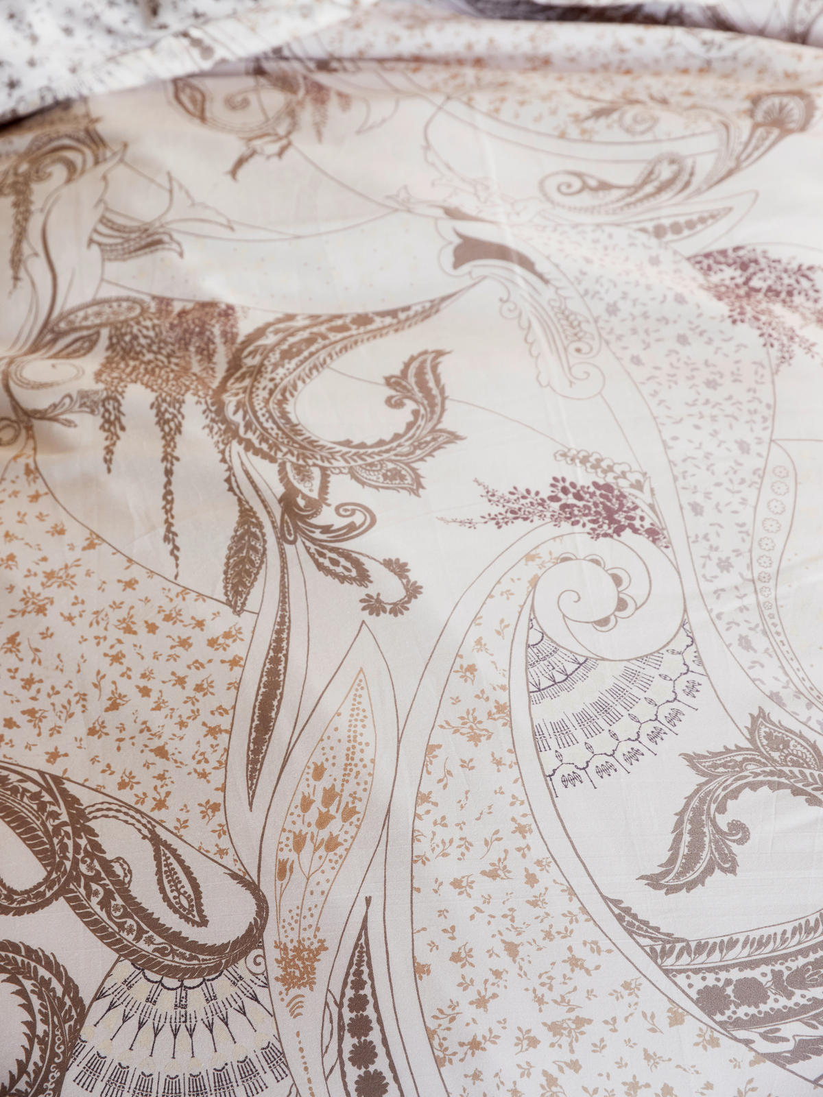 WENDEBETTWÄSCHE SS22 Satin  - Lila, KONVENTIONELL (155/220cm) - Essenza