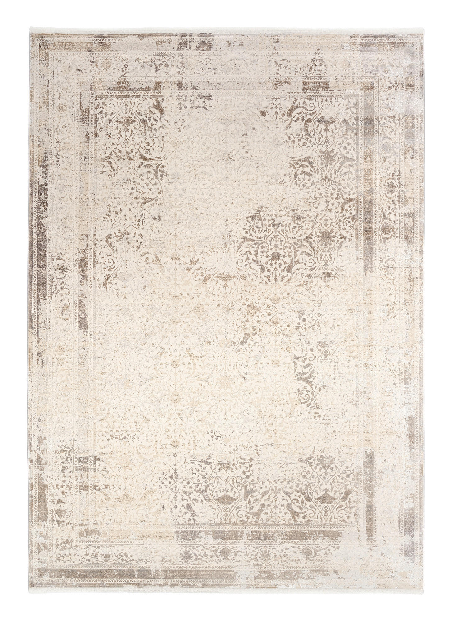 Musterring Webteppich Opera Braun, Dunkelbraun, Beige, Hellbraun 80x150 cm
