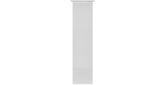 FLÄCHENVORHANG in Weiß halbtransparent  - Weiß, Basics, Textil (60/255cm) - Boxxx