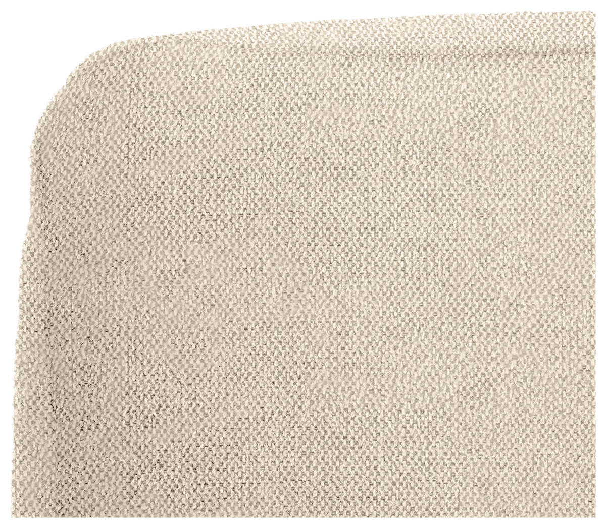 ECKSOFA in Flachgewebe Beige  276/200 cm  - Chromfarben/Beige, Design, Textil/Metall (276/200cm) - Hom`in