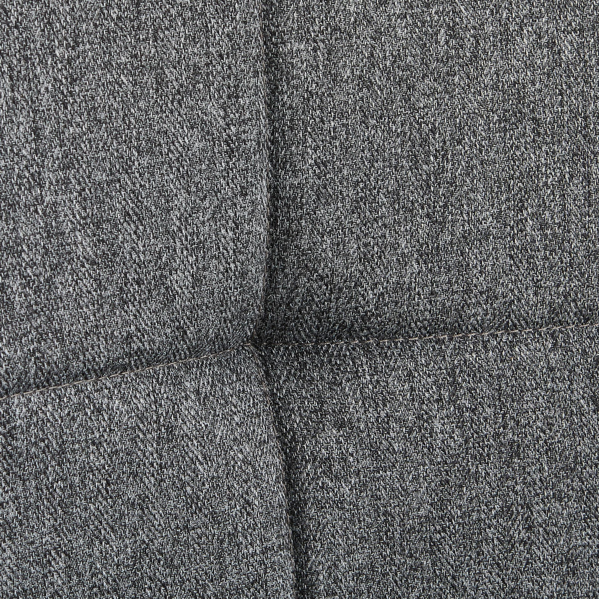 SCHWINGSTUHL  in Eisen Webstoff  - Dunkelgrau/Schwarz, MODERN, Holz/Textil (46/94/60cm) - MID.YOU