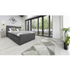 POSTEL BOXSPRING, 180/200 cm, černá - černá, Moderní, textil (180/200cm) - Livetastic