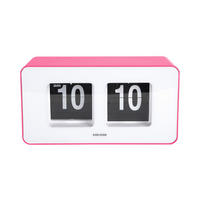 UHR Pink  - Pink, Basics, Kunststoff (18/7/9cm) - Karlsson