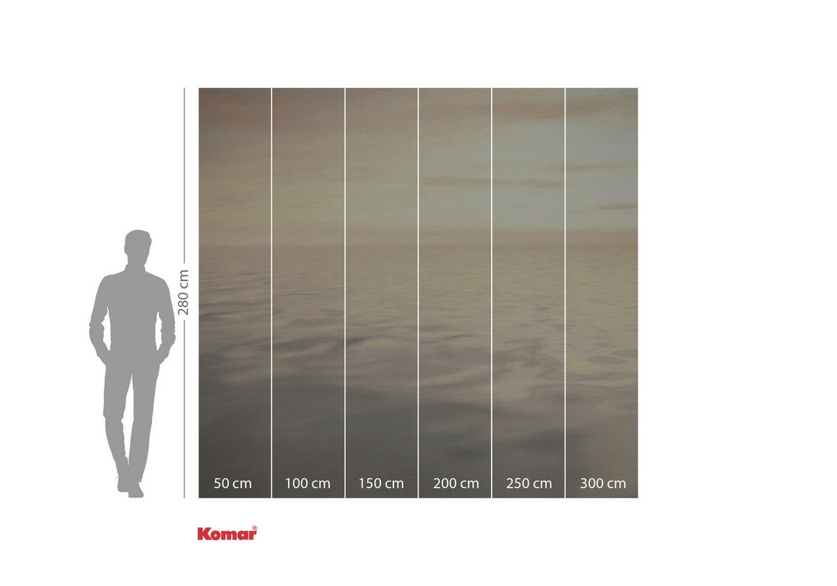 FOTOTAPET 300/280 cm  - multicolor, Trend, papper (300/280cm) - Komar