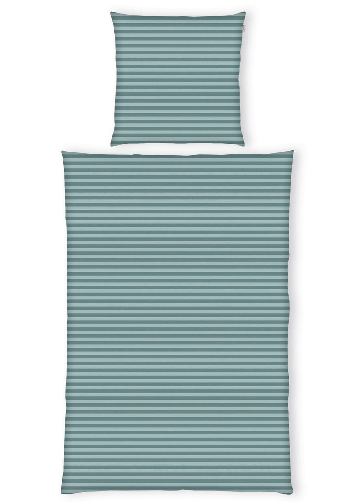 WENDEBETTWÄSCHE Renforcé 135/200 cm  - Salbeigrün/Mauve, Basics, Textil (135/200cm) - Tom Tailor